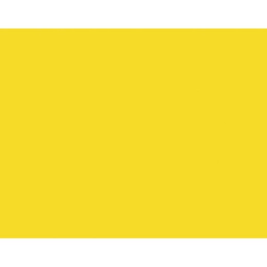 Pacon Peacock 100% Recycled Railroad Board, 22" x 28", 4-Ply, Lemon Yellow, Carton Of 25 Sheets