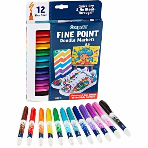 Crayola Double Doodlers Dual-ended Markers Washable 