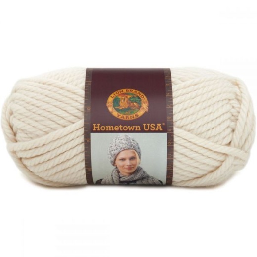 Lion Brand Hometown Usa Yarn - Houston Cream