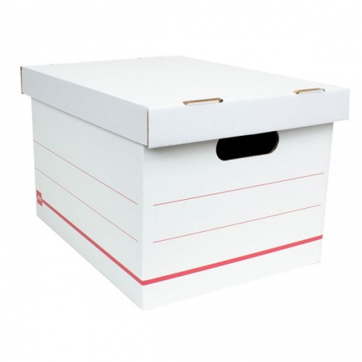Standard-Duty Corrugated Storage Boxes, Letter/Legal Size, 15" x 12" x 10"