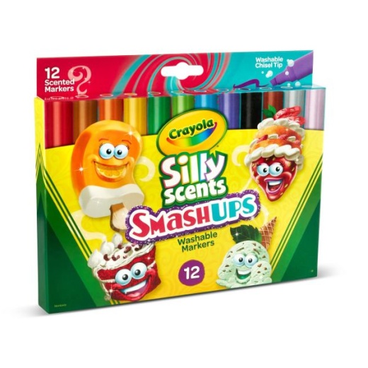 Mr. Sketch Scented Washable Markers, Assorted Scents and Colors, Chisel  Tip, Set of 10