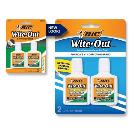 Wite-Out Shake n' Squeeze Correction Pens - Tip Applicator - 8 mL