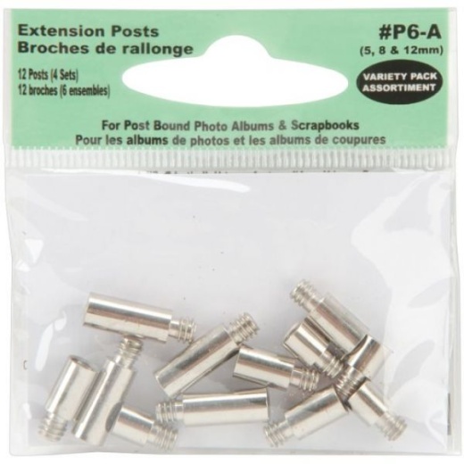 Variety Pack Extension Posts 5Mm, 8Mm & 12Mm