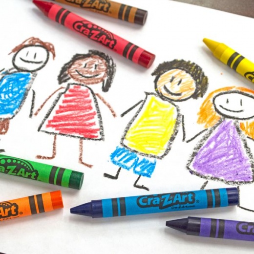 Cra-Z-Art Washable Jumbo Crayons, 16 count