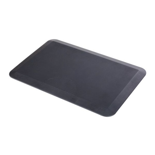 Safco Anti-Fatigue Mat, Rectangular, 20" X 30", Black