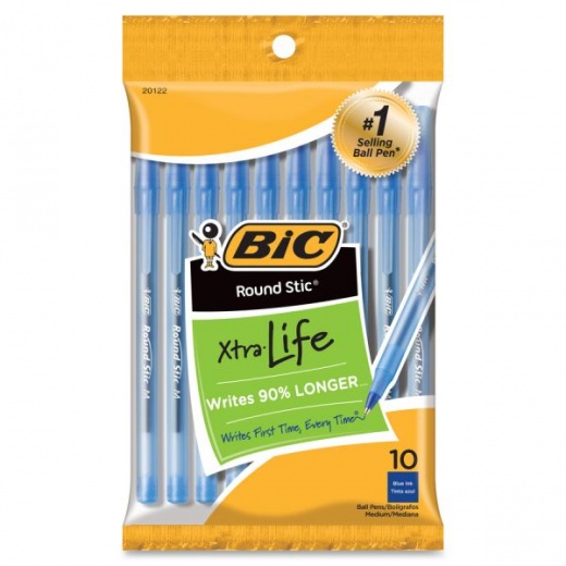 Bic Round Stic Ballpoint Pens
