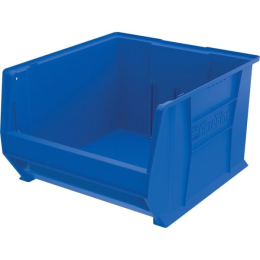 Orange Small Plastic Storage Bin