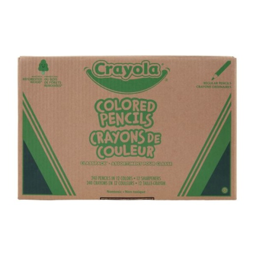 Crayola Classpack Color Pencils, Set Of 240