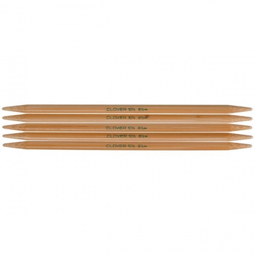 Takumi Bamboo Double Point Knitting Needles 7" 5/Pkg