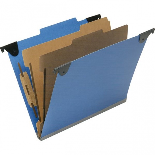 Skilcraft 2/5 Tab Cut Letter Recycled Hanging Folder