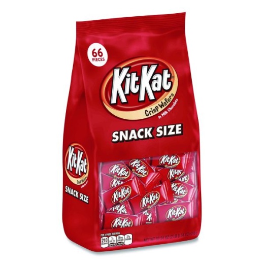 Kit Kat Snack Size Bars - Crisp Wafers In Milk Chocolate, 32.34 Oz Bag