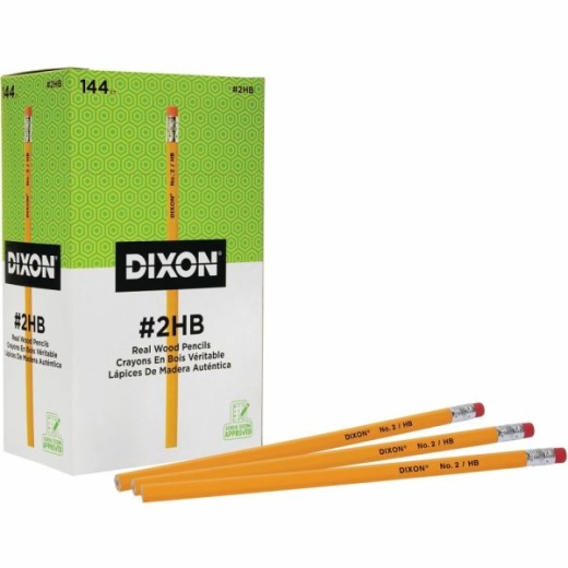 Dixon Pencils, #2 Soft Lead, Box Of 144 - Elevate Your Writing Experience