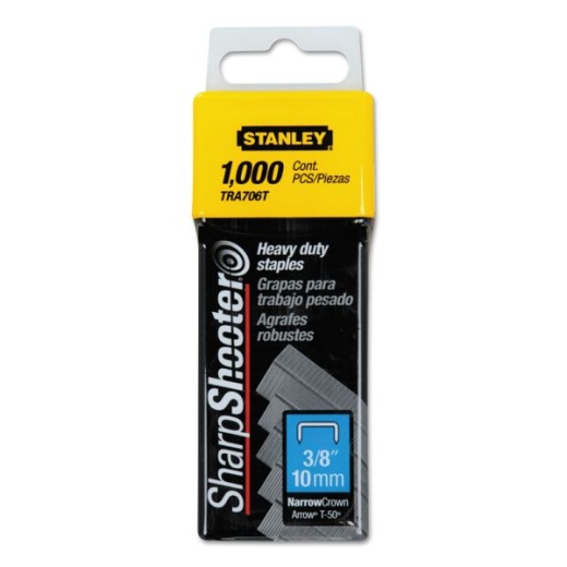 Bostitch SharpShooter Heavy Duty Staples, 3/8", Box Of 1,000