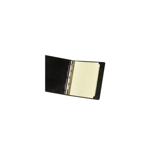 Avery 30% Recycled Preprinted Laminated Gold-Reinforced Tab Dividers, 8 1/2" x 11", Buff Dividers/Buff Tabs, A-Z