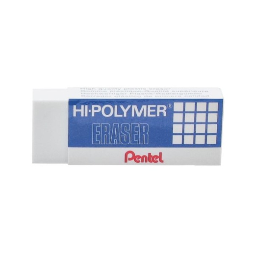 Pentel Hi-Polymer Eraser - Premium Block Eraser for Pencils and Colored Pencils