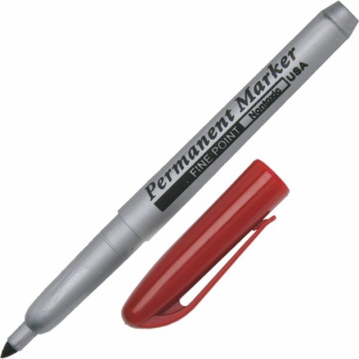 SKILCRAFT China Marker Wax Pencil Refillable Red Lead Red Barrel 1 Dozen -  Office Depot