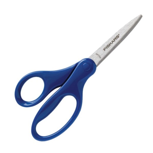 Fiskars Student Scissors, Non-stick Coating. 