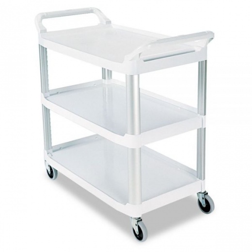 Rubbermaid Commercial Xtra Utility Cart with Open Sides