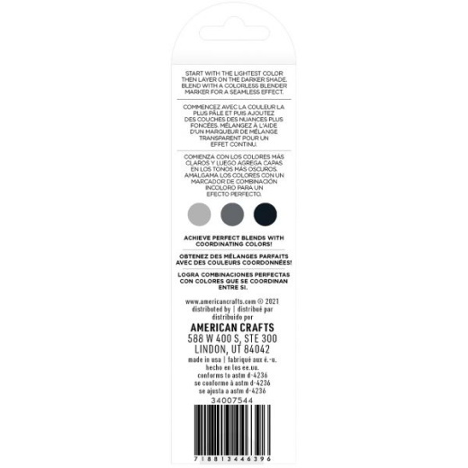 Ac Sketch Markers Dual-Tip Alcohol Markers 3/Pkg
