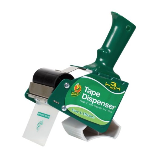 Duck Extra-Wide Packaging Tape Dispenser, 3" Wide