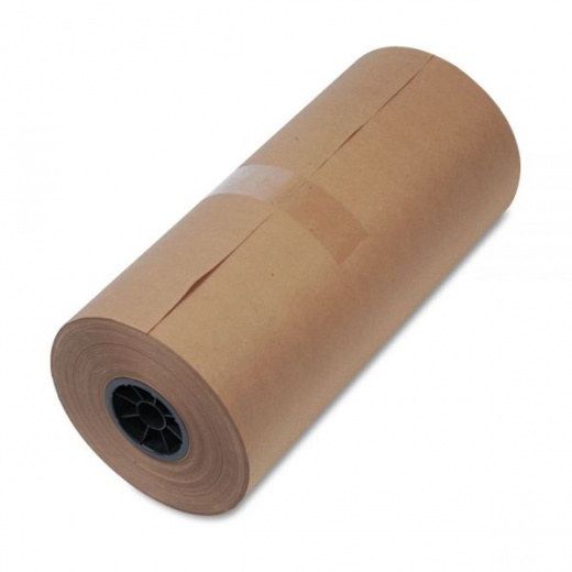 Universal High-Volume Mediumweight Wrapping Paper Roll, 40 Lb Wrapping Weight Stock, 18 x 900 Ft, Brown