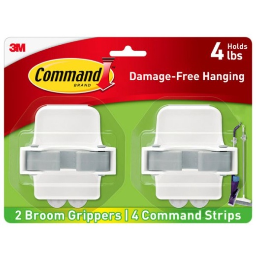 Command Broom Gripper - Your Ultimate Storage Solution