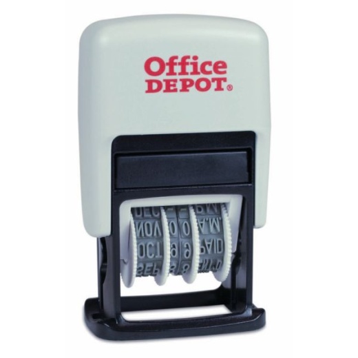 3-in-1 Micro Date Message Stamp Dater