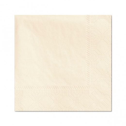 Hoffmaster Beverage Napkins, 2-Ply, 9 1/2 X 9 1/2, Ecru, 1000/Carton