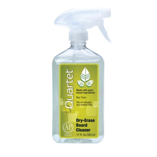 Quartet Whiteboard Cleaning Spray, 17 Oz - The Ultimate Dry-Erase Board Cleaner