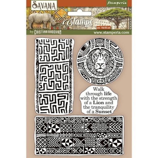 Stamperia Cling Rubber Stamp 5.5"X7": Unleash Your Creativity