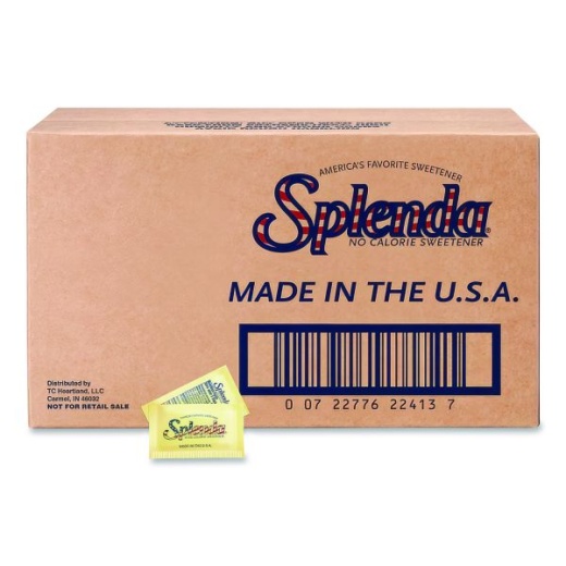 Splenda No Calorie Sweetener Packets - 0.04 Oz Packets, 400/Box, 6 Boxes/Carton