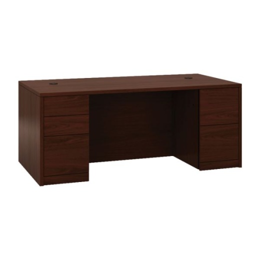 Classic Office Desk - 66 x 30, Mahogany