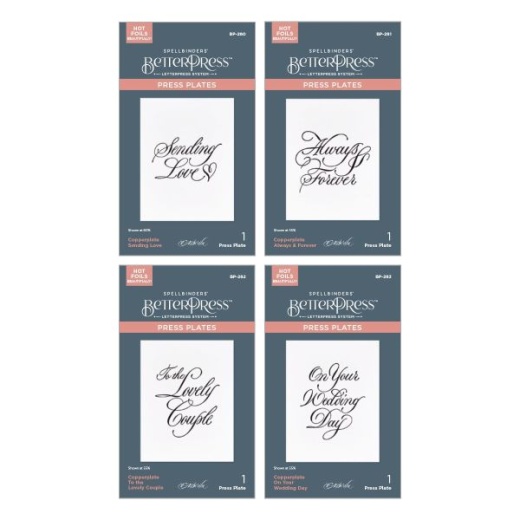 Spellbinders Betterpress Plates Bundle By Paul Antonio