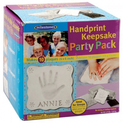 Handprint Keepsake Party Pack (10/Pkg)