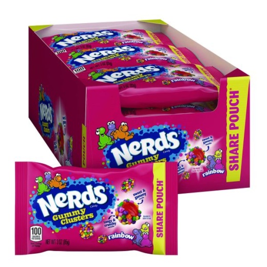 Nerds Rainbow Gummy Clusters Share Pack - Assorted Flavors