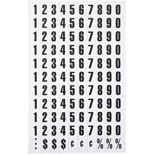 Mastervision Magnetic Numbers