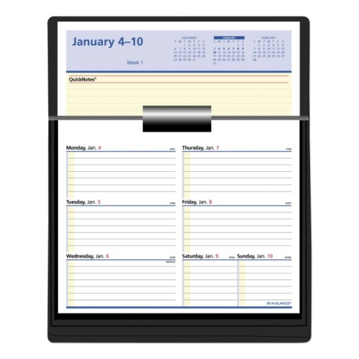 At-A-Glance Flip-A-Week Desk Calendar Refill with QuickNotes