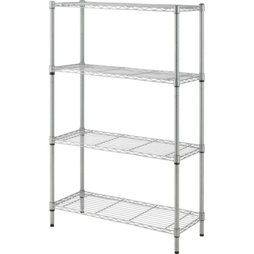 Lorell Light-Duty Wire Shelving - 4 Tier