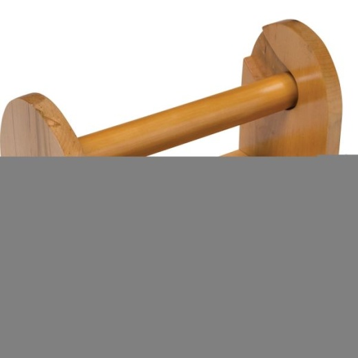 Creativity Street 8 Roll 1" Wide Tape Stand - Wood - Brown - 1 Each