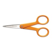 Fiskars 5 Pointed-tip Kids Scissors - 1.75 Cutting Length - 5 Overall  Length - Straight - Stainless Steel Safety Edge Blade - Pointed Tip - Red,  Blue, Turquoise, Green - 1 Each