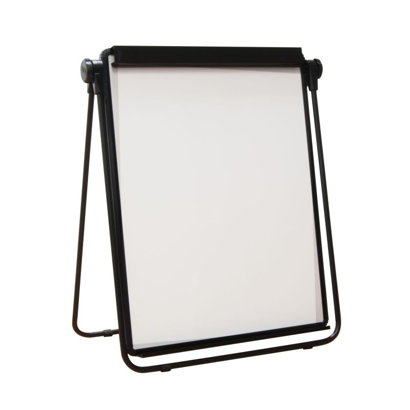 Docu-Point Whiteboard Presentation Easel In Black