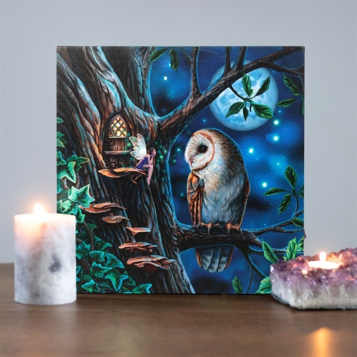 Fairy Tales Light Up Canvas Print By Lisa Parker - A Magical Addition to Any Room