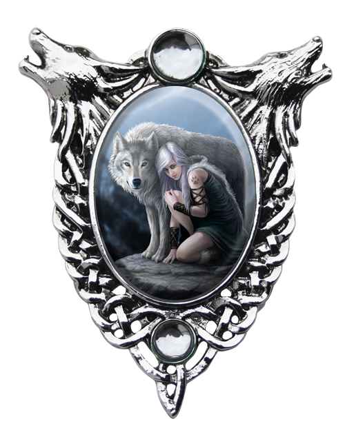 Protector Cameo Necklace