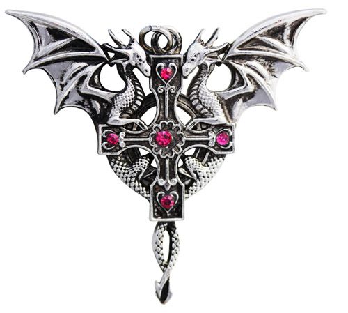 Duos Celtica Pendant by Anne Stokes - For Winning