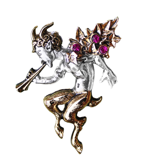 Pan Brooch for Spirituality