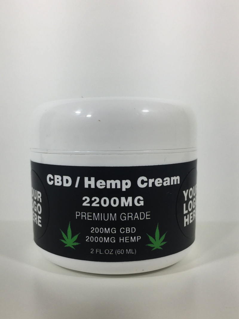 Cbd / Hemp Seed Oil Cream - Full Spectrum - Premium Grade - 100% Natural - 200Mg Cbd - 2000Mg Hemp - 2 Fl.Oz (60 Ml) Color One Color Size One Size