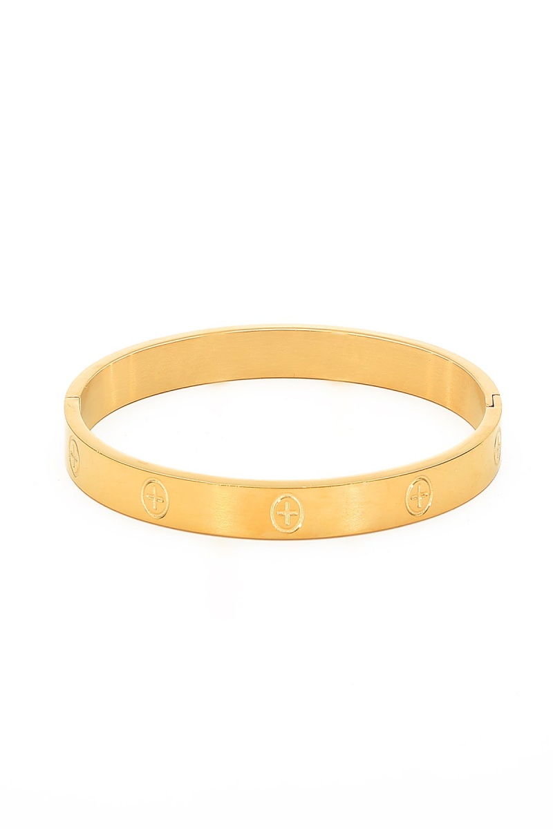 Zilarra Love Bracelet - Gold Zilarra Love Bracelet - Gold Color One Color Size One Size