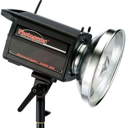 Photogenic PLR1250DRC/919136 PowerLight Monolight 500 WS Color-Corrected with Digital Display and Pocketwizard Receiver