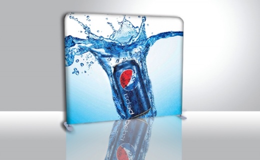 10 Ft Straight Tube Display - Hardware Only