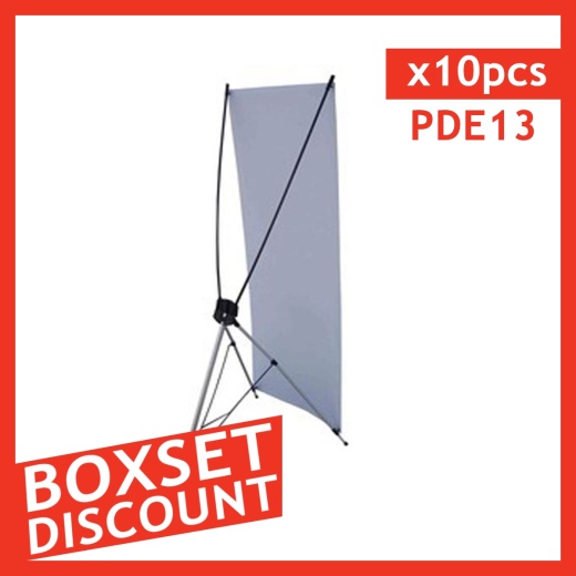 32" X Banner Stand - Box Set [ 10 Units/Box ]